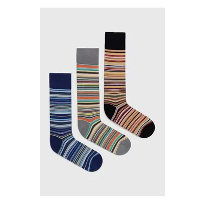 Ponožky Paul Smith 3-pack pánské, M1A-SOCK-APACKM 91076257