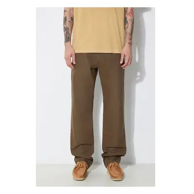 Bavlněné kalhoty Filson Dry Tin 5 Pocket Pant zelená barva, jednoduché 92094647