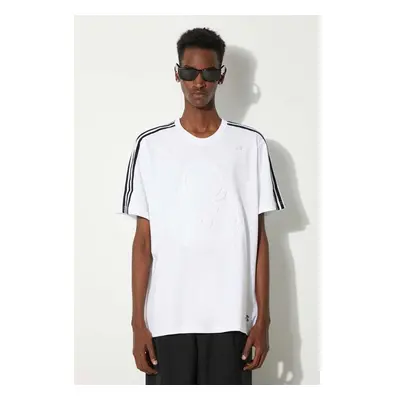 Bavlněné tričko adidas Originals Tee bílá barva, s potiskem, IV9470 94506059