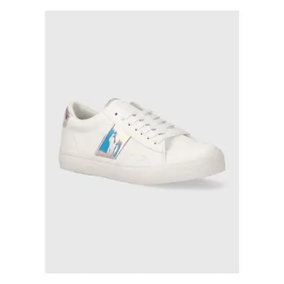 Dětské sneakers boty Polo Ralph Lauren bílá barva 90707067