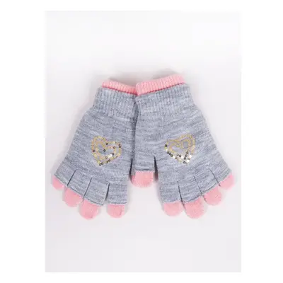 Yoclub Kidss Gloves RED-0242G-AA50-009 74670223