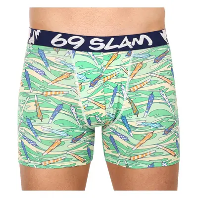 Pánské boxerky 69SLAM fit bamboo vegan 420 colton (MPBVGN-BB) 82444306