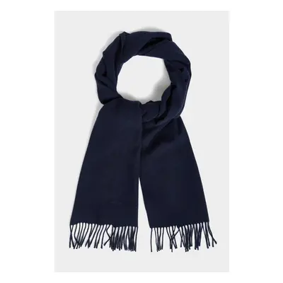 ŠÁLA GANT UNISEX. WOOL SCARF EVENING BLUE 84606307