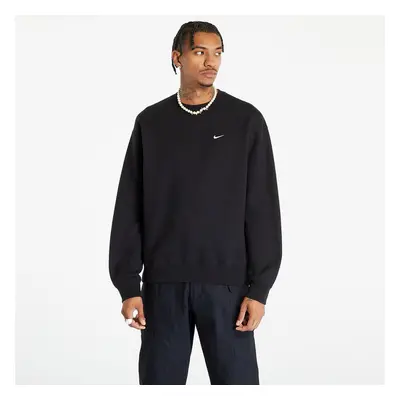 Mikina Nike Solo Swoosh Mens Fleece Crew Black/ White XXXL 85976289