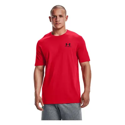 Tričko Under Armour Sportstyle Lc Ss Red M 90340889