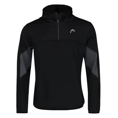 Pánská mikina Head Club 22 Tech Hoodie Men Black L 91721704