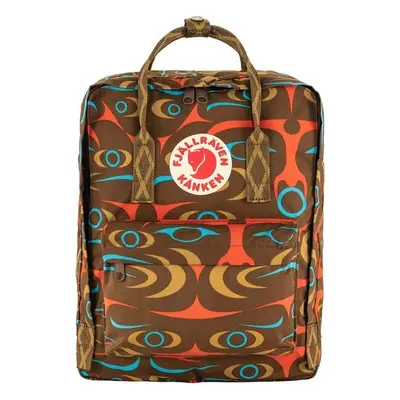 Batoh Fjallraven Kanken Art červená barva, velký, vzorovaný, F23200255 96045537