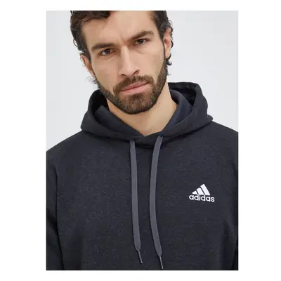 Mikina adidas pánská, černá barva, kapucí, hladká, IN7130 88830156