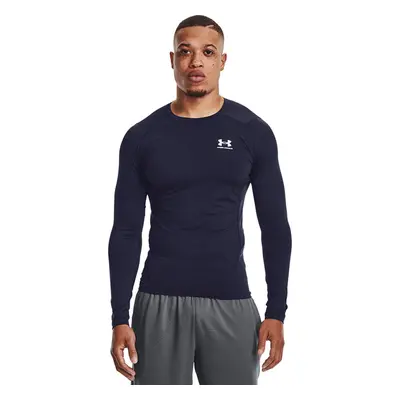 Tričko Under Armour Hg Armour Comp Ls Midnight Navy S 90326162