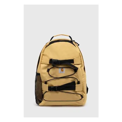 Batoh Carhartt WIP Kickflip Backpack žlutá barva, velký, hladký, 95192986