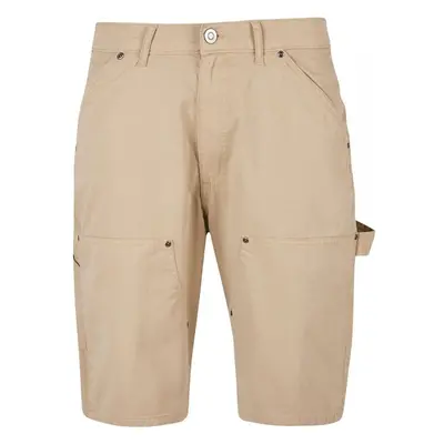 URBAN CLASSICS Double Knee Carpenter Shorts - unionbeige 83972504