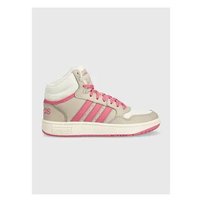 Sneakers boty adidas Originals HOOPS MID 3.0 K bílá barva 84733852