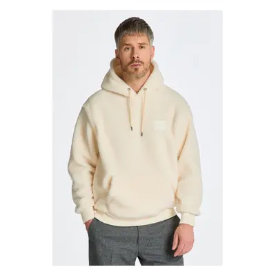 MIKINA GANT FLEECE HOODIE CREAM 85097922