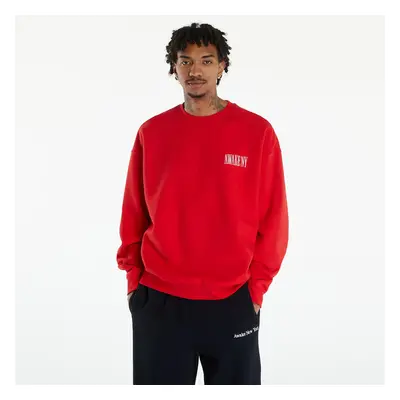 Mikina Awake NY Awake Crewneck Red M 91786336