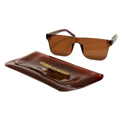 URBAN CLASSICS Sunglasses Honolulu With Case - brown 73744834