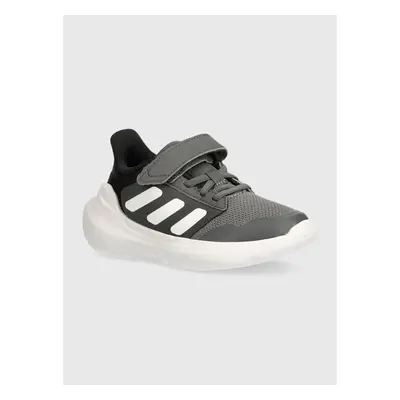 Dětské sneakers boty adidas Tensaur Run 3.0 EL C šedá barva, IE5986 93814504