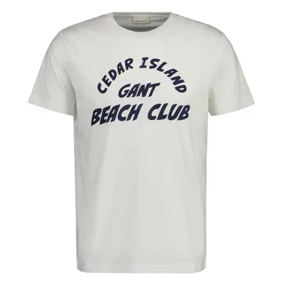 TRIČKO GANT CEDAR GRAPHIC T-SHIRT EGGSHELL 82080092