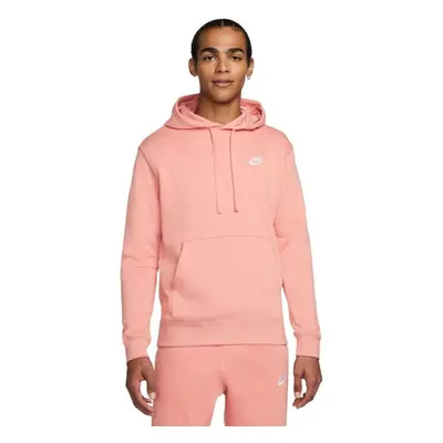 NIKE NSW Club Fleece Hoodie ORANGE 90842974