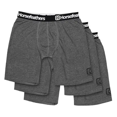 Boxerky Horsefeathers Dynasty Long 3-Pack Boxer Shorts Heather 92443274