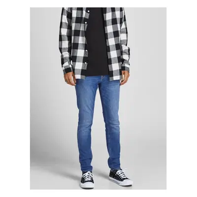 Modré slim fit džíny Jack & Jones Liam - Pánské 91917711