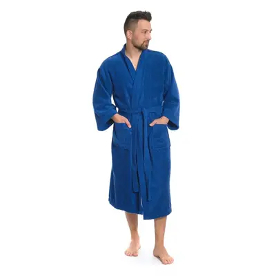 Interkontakt Pánský župan model KIMONO 03 Blue Navy 51136739