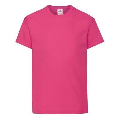 Pink T-shirt Kids Original Fruit of the Loom 85651344