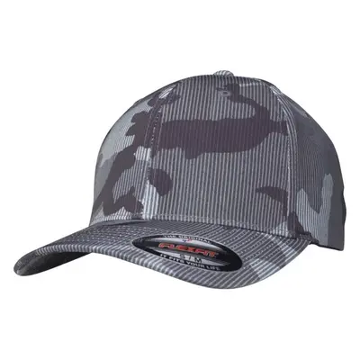 Tmavá maskáčová kšiltovka Flexfit Camo Stripe Cap 87554714