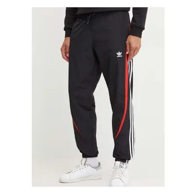 Kalhoty adidas Originals pánské, černá barva, vzorované, IX9646 95052640