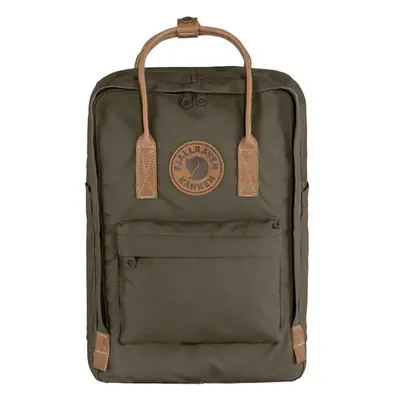 Batoh Fjallraven Kanken no. 2 Laptop 15 zelená barva, velký, hladký, 85099027