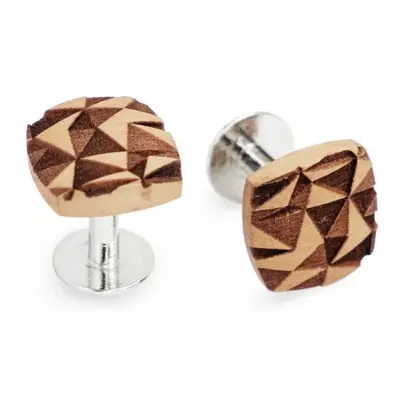 BeWooden Dřevěné manžetové knoflíčky Tapa cuff 73154636