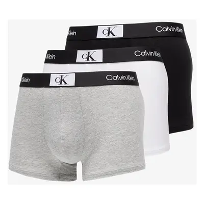 Boxerky Calvin Klein ´96 Cotton Stretch Trunks 3-Pack Black/ White/ 77072605