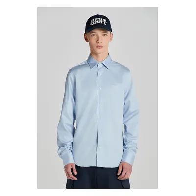 KOŠILE GANT SLIM SATEEN SHIRT MUTED BLUE 91881718