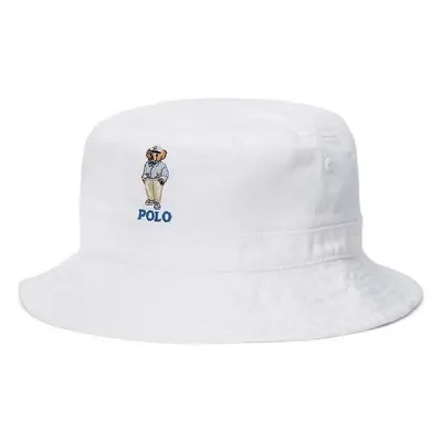 Dětský bavlněný klobouk Polo Ralph Lauren bílá barva, 322945504001 94306254