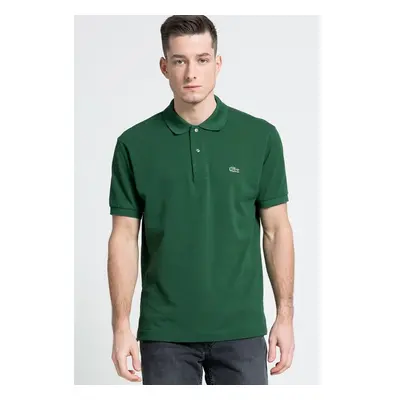 Bavlněné polo tričko Lacoste zelená barva, L1212-001 84012580