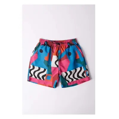 Plavkové šortky by Parra Distorted Water Swim Shorts 51435 94156568