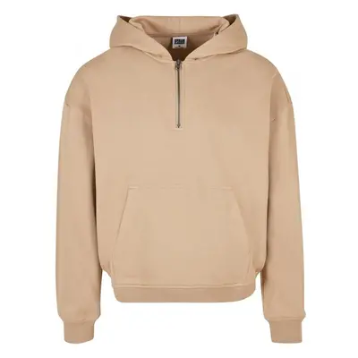 URBAN CLASSICS Boxy Zip Hoody - unionbeige 72168328