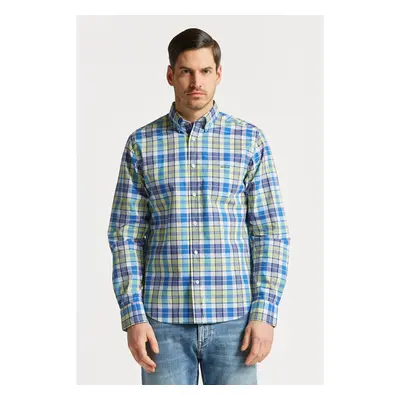 KOŠILE GANT REG UT COLORFUL CHECK SHIRT DAY BLUE 77244266