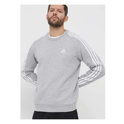 Mikina adidas pánská, šedá barva, vzorovaná, IJ6470 82802057