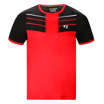 Pánské tričko FZ Forza Check M SS Tee Red XXL 92420640