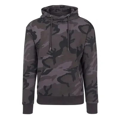 URBAN CLASSICS High Neck Camo Hoody - dark camo 71843513