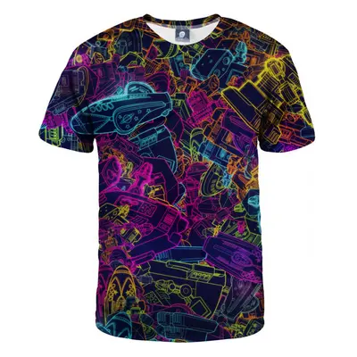 Aloha From Deer Neon Robo T-Shirt TSH AFD771 Purple 77021713