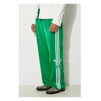 Tepláky adidas Originals Adibreak zelená barva, s aplikací, IY9923 93011492