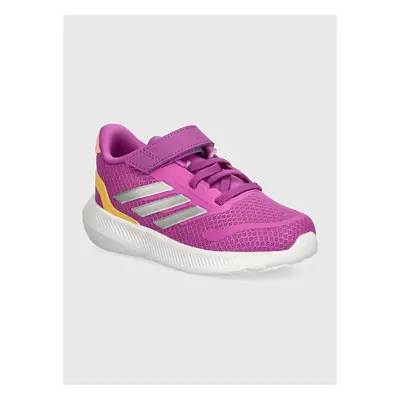 Dětské sneakers boty adidas RUNFALCON 5 EL fialová barva, IE8601 94828538