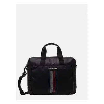 Taška Tommy Hilfiger černá barva, AM0AM12465 95689352