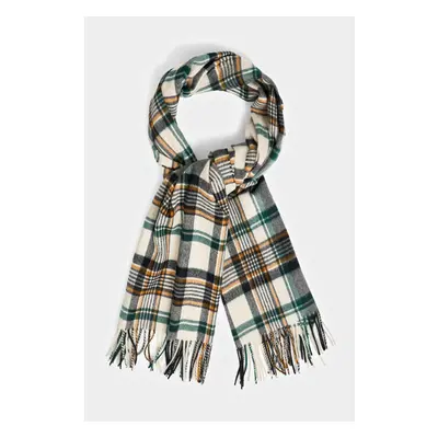 ŠÁLA GANT CHECK WOVEN SCARF PUTTY 84705810