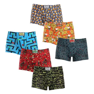 6PACK pánské boxerky Styx art klasická guma vícebarevné (6Q12697124) 87449364