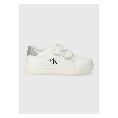 Dětské sneakers boty Calvin Klein Jeans bílá barva 88707615