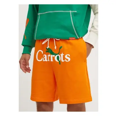 Kraťasy Puma PUMA X CARROTS Shorts pánské, oranžová barva, 627447 95882669