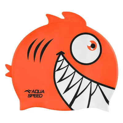 AQUA SPEED Kidss Swimming Cap ZOO Pirana 75 84461421