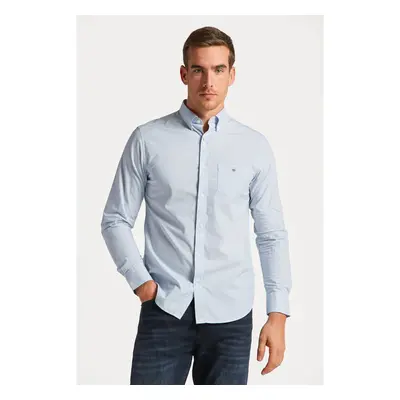 KOŠILE GANT REG BROADCLOTH BD MUTED BLUE 76936380